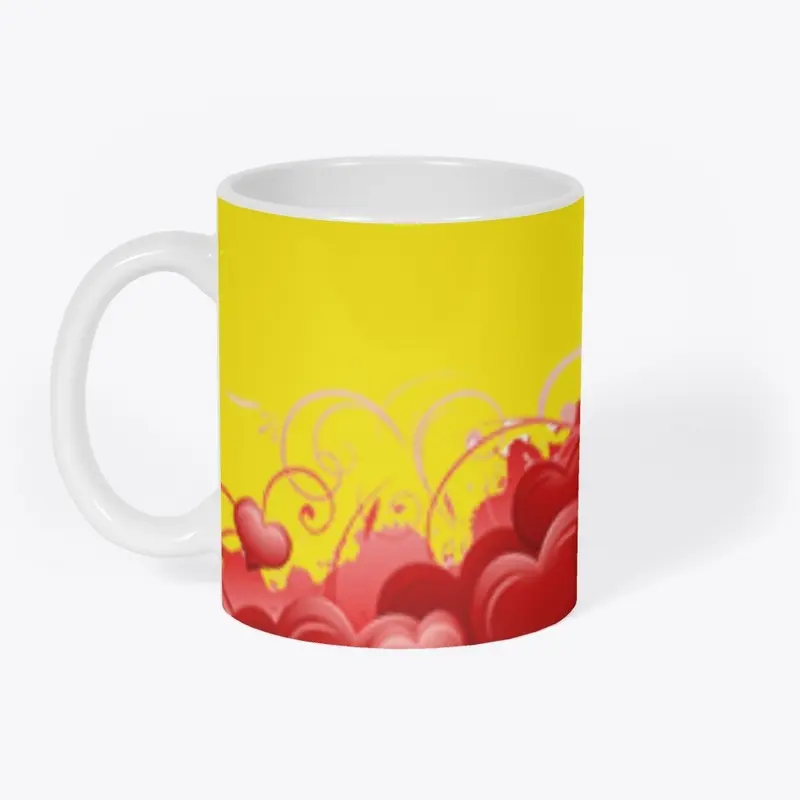 Heart mugs